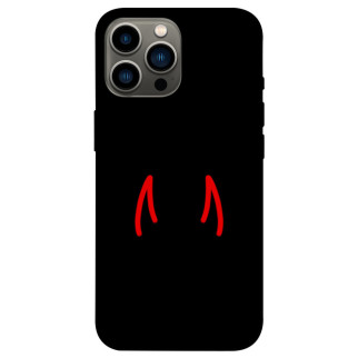 Чохол itsPrint Red horns для Apple iPhone 13 Pro Max (6.7") - Інтернет-магазин спільних покупок ToGether