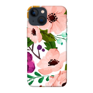 Чохол itsPrint Акварельні квіти для Apple iPhone 13 mini (5.4") - Інтернет-магазин спільних покупок ToGether