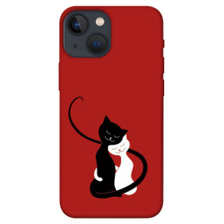 Чохол itsPrint Закохані коти для Apple iPhone 13 mini (5.4") - Інтернет-магазин спільних покупок ToGether