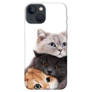 Чохол itsPrint Три коти для Apple iPhone 13 mini (5.4") - Інтернет-магазин спільних покупок ToGether