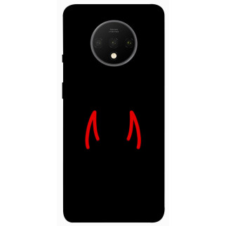 Чохол itsPrint Red horns для OnePlus 7T - Інтернет-магазин спільних покупок ToGether