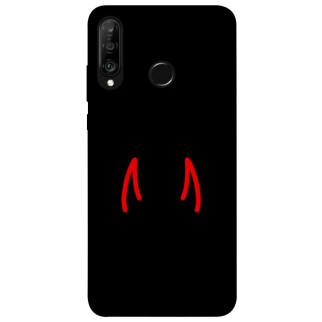 Чохол itsPrint Red horns для Huawei P30 lite - Інтернет-магазин спільних покупок ToGether