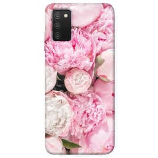 Чохол itsPrint Pink peonies для Samsung Galaxy A03s - Інтернет-магазин спільних покупок ToGether