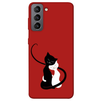 Чохол itsPrint Закохані коти для Samsung Galaxy S21 FE - Інтернет-магазин спільних покупок ToGether