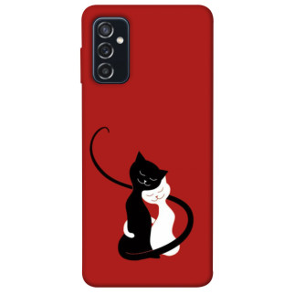 Чохол itsPrint Закохані коти для Samsung Galaxy M52 - Інтернет-магазин спільних покупок ToGether