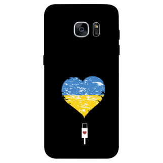 Чохол itsPrint З Україною в серці для Samsung G935F Galaxy S7 Edge - Інтернет-магазин спільних покупок ToGether