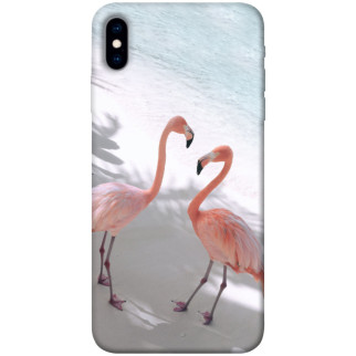 Чохол itsPrint Flamingos для Apple iPhone X (5.8") - Інтернет-магазин спільних покупок ToGether
