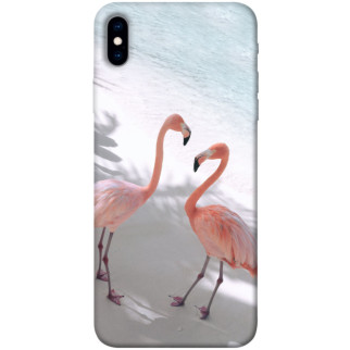 Чохол itsPrint Flamingos для Apple iPhone XS Max (6.5") - Інтернет-магазин спільних покупок ToGether