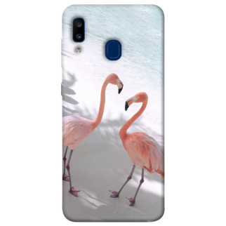 Чохол itsPrint Flamingos для Samsung Galaxy A20 / A30 - Інтернет-магазин спільних покупок ToGether