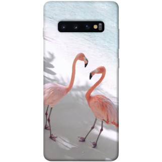 Чохол itsPrint Flamingos для Samsung Galaxy S10+ - Інтернет-магазин спільних покупок ToGether