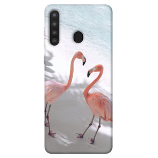 Чохол itsPrint Flamingos для Samsung Galaxy A21 - Інтернет-магазин спільних покупок ToGether