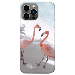 Чохол itsPrint Flamingos для Apple iPhone 13 Pro Max (6.7") - Інтернет-магазин спільних покупок ToGether