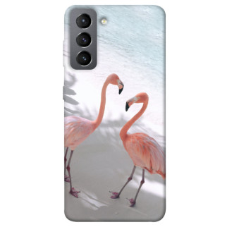 Чохол itsPrint Flamingos для Samsung Galaxy S21 FE - Інтернет-магазин спільних покупок ToGether