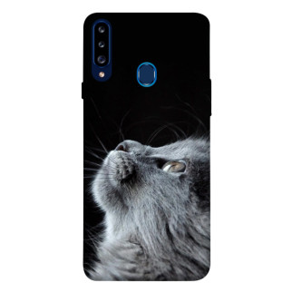 Чохол itsPrint Cute cat для Samsung Galaxy A20s - Інтернет-магазин спільних покупок ToGether