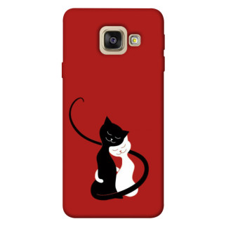 Чохол itsPrint Закохані коти для Samsung A520 Galaxy A5 (2017) - Інтернет-магазин спільних покупок ToGether