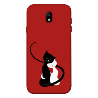 Чохол itsPrint Закохані коти для Samsung J730 Galaxy J7 (2017) - Інтернет-магазин спільних покупок ToGether
