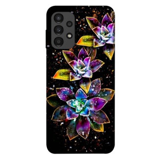 Чохол itsPrint Flowers on black для Samsung Galaxy A13 4G - Інтернет-магазин спільних покупок ToGether