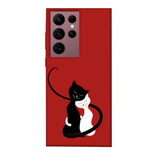 Чохол itsPrint Закохані коти для Samsung Galaxy S22 Ultra - Інтернет-магазин спільних покупок ToGether