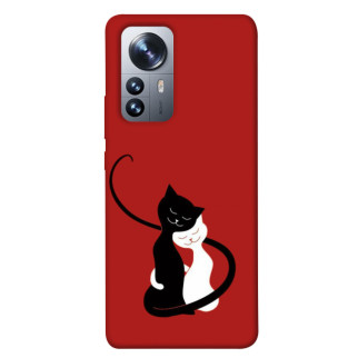 Чохол itsPrint Закохані коти для Xiaomi 12 / 12X - Інтернет-магазин спільних покупок ToGether