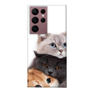 Чохол itsPrint Три коти для Samsung Galaxy S22 Ultra - Інтернет-магазин спільних покупок ToGether