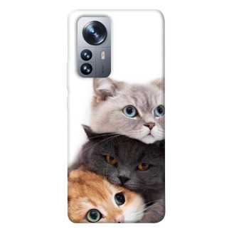 Чохол itsPrint Три коти для Xiaomi 12 / 12X - Інтернет-магазин спільних покупок ToGether