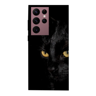 Чохол itsPrint Чорний кіт для Samsung Galaxy S22 Ultra - Інтернет-магазин спільних покупок ToGether