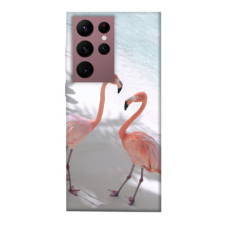 Чохол itsPrint Flamingos для Samsung Galaxy S22 Ultra - Інтернет-магазин спільних покупок ToGether