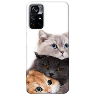 Чохол itsPrint Три коти для Xiaomi Poco M4 Pro 5G - Інтернет-магазин спільних покупок ToGether