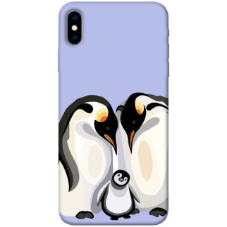 Чохол itsPrint Penguin family для Apple iPhone X (5.8") - Інтернет-магазин спільних покупок ToGether