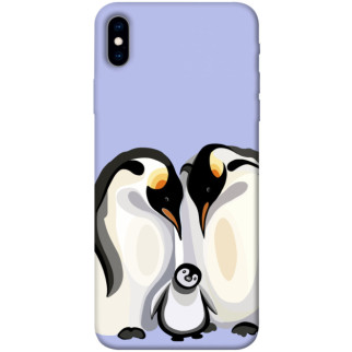 Чохол itsPrint Penguin family для Apple iPhone XS Max (6.5") - Інтернет-магазин спільних покупок ToGether