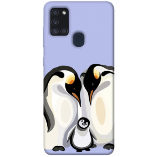 Чохол itsPrint Penguin family для Samsung Galaxy A21s - Інтернет-магазин спільних покупок ToGether