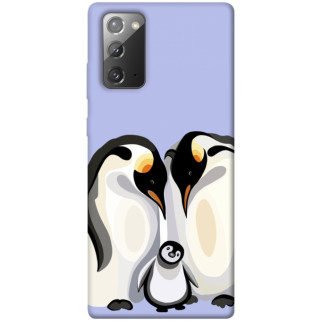 Чохол itsPrint Penguin family для Samsung Galaxy Note 20 - Інтернет-магазин спільних покупок ToGether
