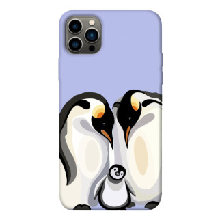 Чохол itsPrint Penguin family для Apple iPhone 12 Pro (6.1") - Інтернет-магазин спільних покупок ToGether