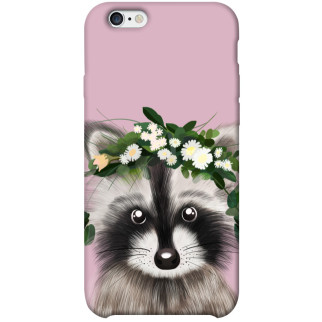 Чохол itsPrint Raccoon in flowers для Apple iPhone 6/6s plus (5.5") - Інтернет-магазин спільних покупок ToGether