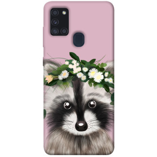 Чохол itsPrint Raccoon in flowers для Samsung Galaxy A21s - Інтернет-магазин спільних покупок ToGether