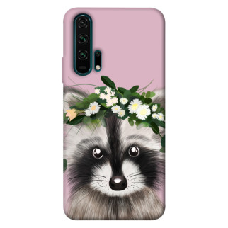 Чохол itsPrint Raccoon in flowers для Huawei Honor 20 Pro - Інтернет-магазин спільних покупок ToGether