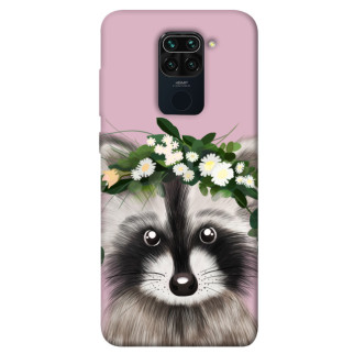 Чохол itsPrint Raccoon in flowers для Xiaomi Redmi Note 9 / Redmi 10X - Інтернет-магазин спільних покупок ToGether