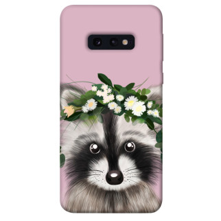 Чохол itsPrint Raccoon in flowers для Samsung Galaxy S10e - Інтернет-магазин спільних покупок ToGether