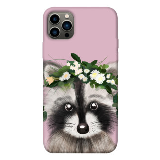 Чохол itsPrint Raccoon in flowers для Apple iPhone 12 Pro (6.1") - Інтернет-магазин спільних покупок ToGether