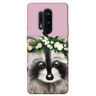 Чохол itsPrint Raccoon in flowers для OnePlus 8 Pro - Інтернет-магазин спільних покупок ToGether