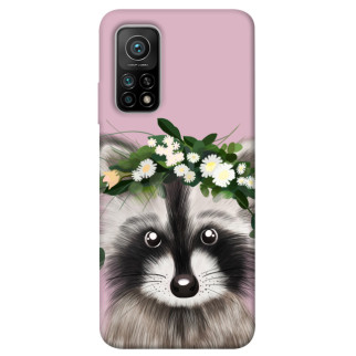 Чохол itsPrint Raccoon in flowers для Xiaomi Mi 10T - Інтернет-магазин спільних покупок ToGether