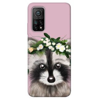 Чохол itsPrint Raccoon in flowers для Xiaomi Mi 10T Pro - Інтернет-магазин спільних покупок ToGether