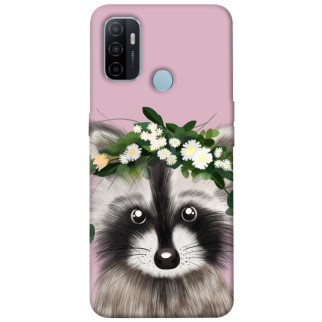 Чохол itsPrint Raccoon in flowers для Oppo A53 / A32 / A33 - Інтернет-магазин спільних покупок ToGether