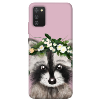 Чохол itsPrint Raccoon in flowers для Samsung Galaxy A02s - Інтернет-магазин спільних покупок ToGether