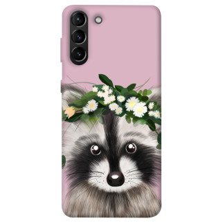 Чохол itsPrint Raccoon in flowers для Samsung Galaxy S21+ - Інтернет-магазин спільних покупок ToGether