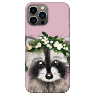 Чохол itsPrint Raccoon in flowers для Apple iPhone 13 Pro Max (6.7") - Інтернет-магазин спільних покупок ToGether