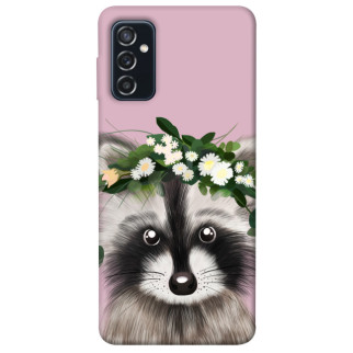 Чохол itsPrint Raccoon in flowers для Samsung Galaxy M52 - Інтернет-магазин спільних покупок ToGether