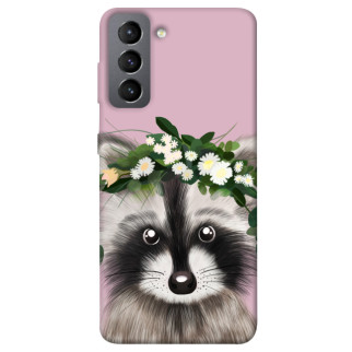 Чохол itsPrint Raccoon in flowers для Samsung Galaxy S21 FE - Інтернет-магазин спільних покупок ToGether