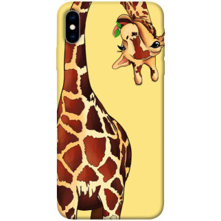 Чохол itsPrint Cool giraffe для Apple iPhone X (5.8") - Інтернет-магазин спільних покупок ToGether
