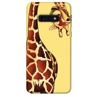 Чохол itsPrint Cool giraffe для Samsung Galaxy S10e - Інтернет-магазин спільних покупок ToGether